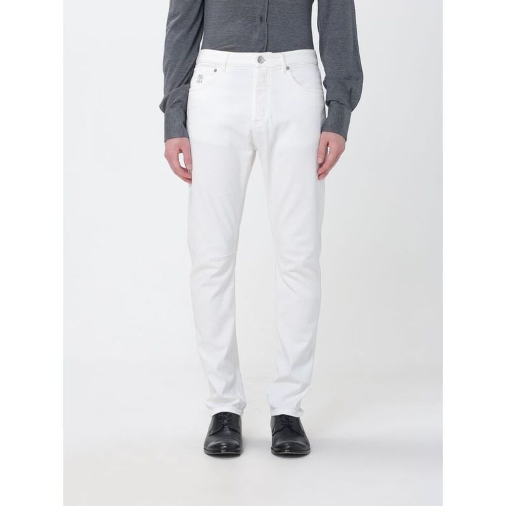 Brunello Cucinelli Jeans Men White